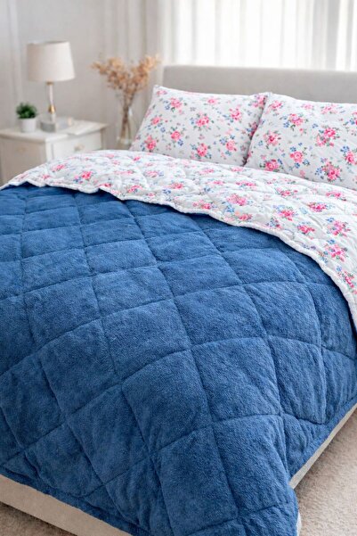 Binna Soft طقم غطاء وسادة مزدوج من القطن الناعم مملوء بالسيليكون من BlueDreams