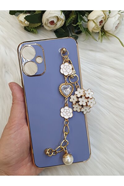 Aksesuarda Moda حافظة متوافقة مع هاتف TECNO SPARK 9 PRO مزينة بالأحجار الزهري...