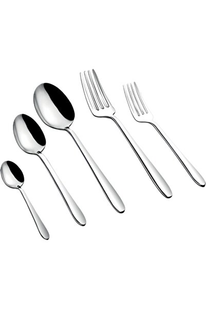 ÖZLİFE Defne 60 Piece Cutlery Set