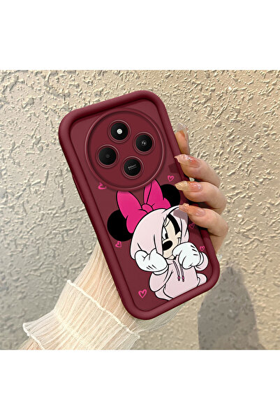 Hontinga حافظة هاتف من السيليكون الناعم بنمط لطيف متوافقة مع كاميرا Xiaomi Re...