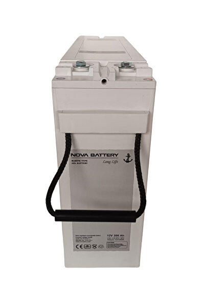 12V 200AH MARİN JEL AKÜ (YENİ ÜRETİM)