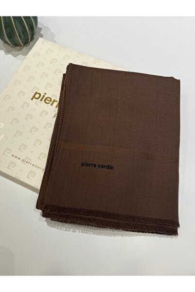 Pierre Cardin Pamuk Monogram Şal