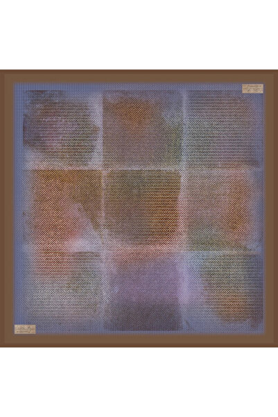 LA BOUTIQUE وشاح خريفي 2485-07 90×90