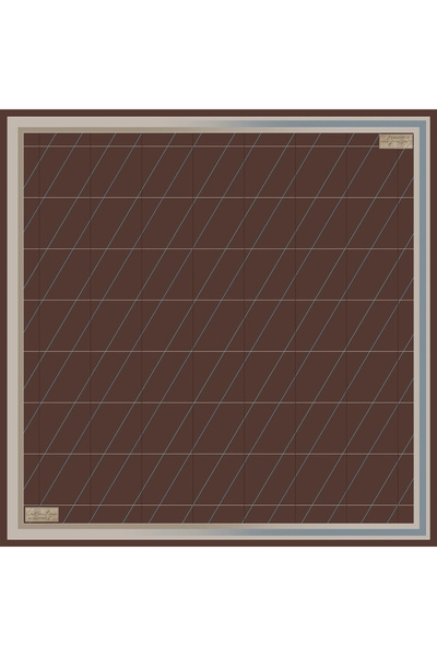 LA BOUTIQUE وشاح خريفي 2484-04 90×90