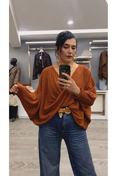 DİVİTİN çapraz bohem salaş bluz