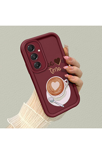 Hontinga غطاء هاتف سامسونج جالاكسي A16 متوافق مع الكاميرا، نمط لطيف، مصنوع من...