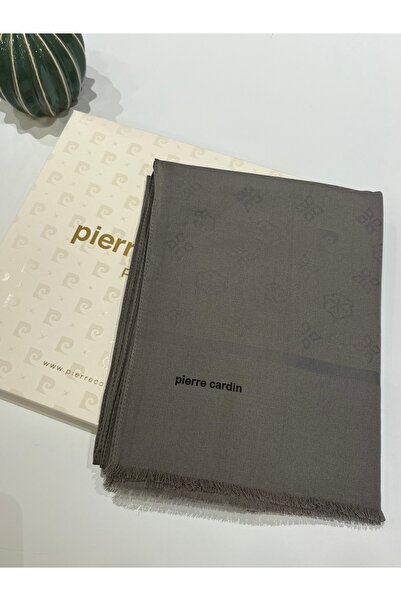 Pierre Cardin Pamuk Monogram Şal