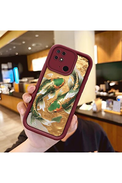 Hontinga حافظة هاتف من السيليكون الرقيق المتوافقة مع هاتف Xiaomi Redmi 10C، ن...