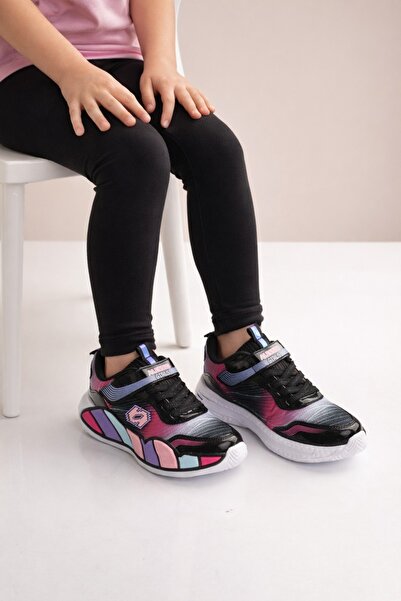 minibonito Girl's Sneakers (Size 22-25 Lighted) – Colored Sole, Anarok Sole, ...