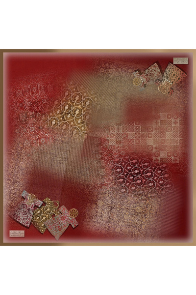 LA BOUTIQUE Fall Scarf 2481-05 90X90