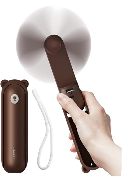 Generics JISULIFE Handheld Fan with 4800 mAh Powerbank Max 46 Hours Runtime