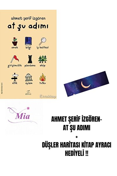 Karma Kitaplar AHMET ŞERİF İZGÖREN- AT ŞU ADIMI + DÜŞLER HARİTASI KİTAP AYRAC...