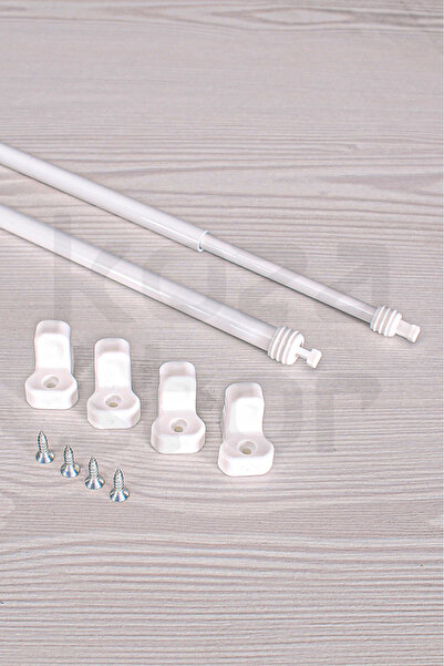 Kozastor Ayarlanabilir Briz Perde Çubuğu 60 - 80 CM