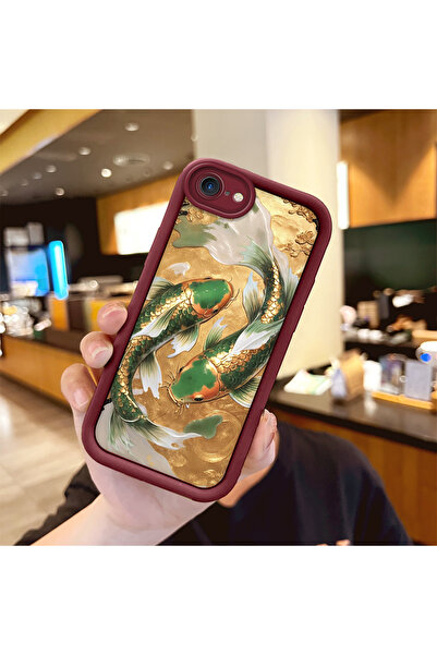 Hontinga iPhone 7/8/Se 2020 2022 Compatible Thin Silicone Phone Case Anti-Dro...