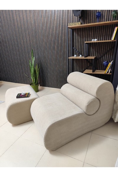 COLORMİX Forza,Berjer Tekli Koltuk,Dinlenme Koltuğu,Yıkanabilir Kılıf Tamamen...