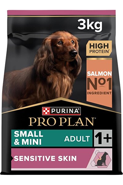 Purina One Purina Pro Plan Sensitive Skin Adult Dry Dog Food with Salmon, 3 kg