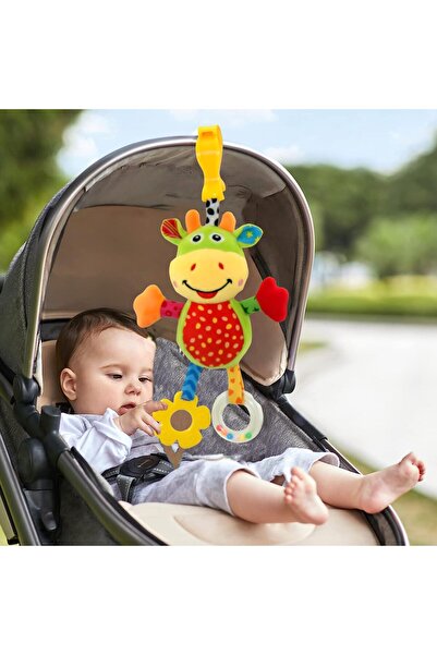 ULHYC لعبة خشخيشة معلقة ناعمة للأطفال من