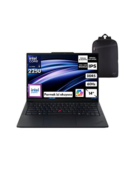 LENOVO Thinkpad E14 G7 U5-225U 40GB 512 GB Intel Graphics 14" Win10 Pro +S.Ça...