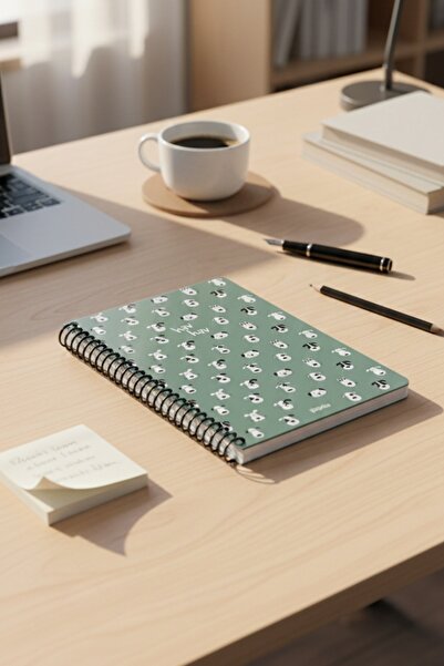 Colornote Papirüs Telli karton kapak defter Düz (çizgisiz)