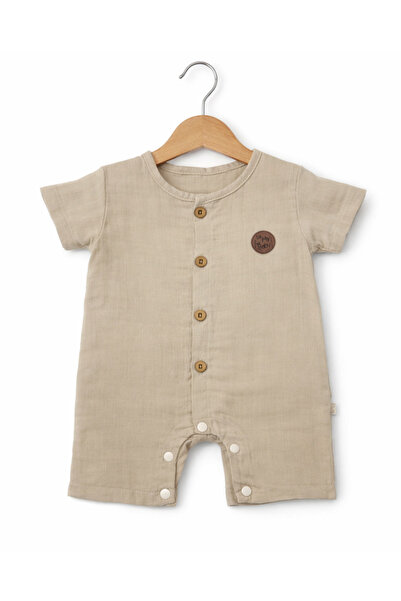 For My Baby Muslin Jumpsuit