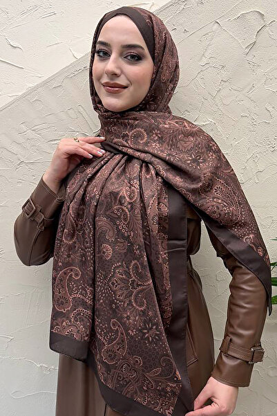 efdal şal eşarp Ethnic Pattern Voile Soft Shawl