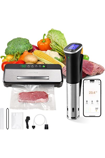 Generics INKBIRD Sous Vide Starter Kit Includes IPX7 Waterproof Smart WIFI Im...