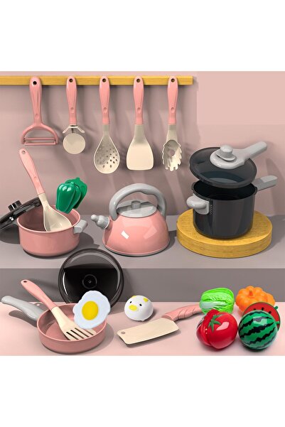 Generic مجموعة ألعاب طعام المطبخ للأطفال