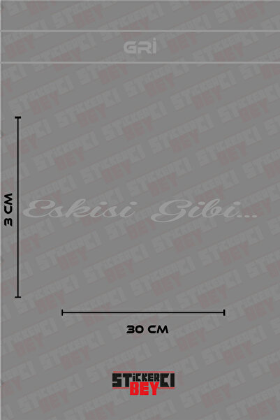STİCKERCI BEY مثل القديم... ملصق مكتوب للدراجات النارية والكمبيوتر المحمول وا...