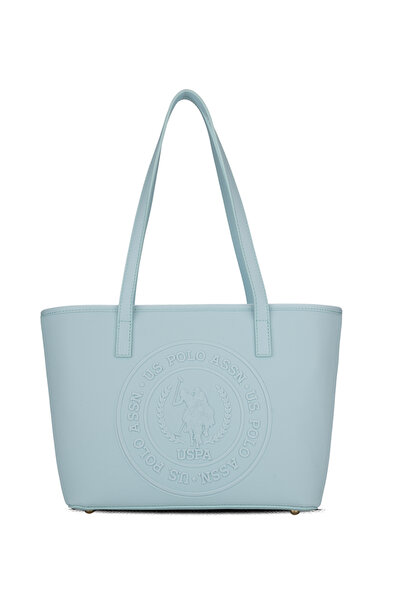 U.S. Polo Assn. حقيبة كتف نسائية باللون الأزرق الجليدي Us24732
