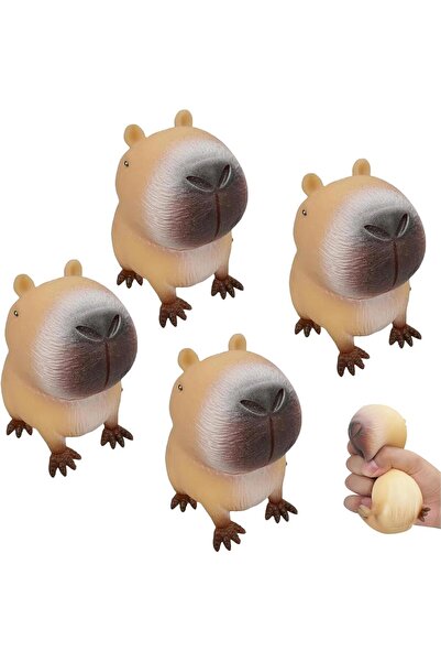 Generic كرات ضغط لتخفيف التوتر - عبوة من 4 كرات