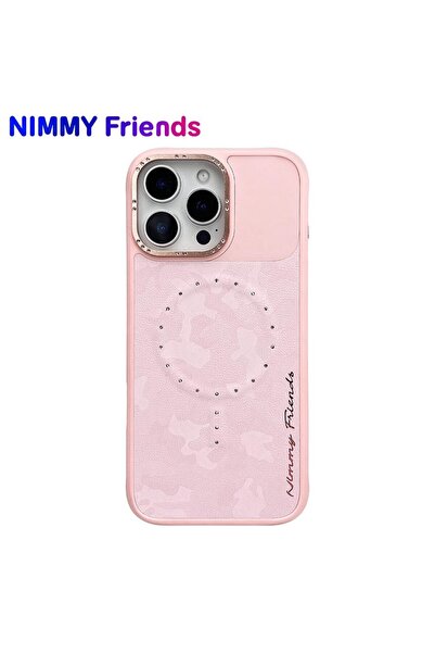 Nimmy iPhone 16 Pro Max Uyumlu MagSafe Özellikli Magnetic Fashion Stone Lüks ...
