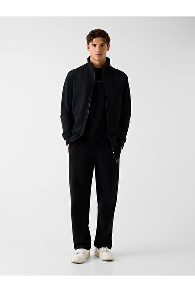 Guess Neka Zippered Men's Black Jacket Z6Rl03Wk172-Jblk