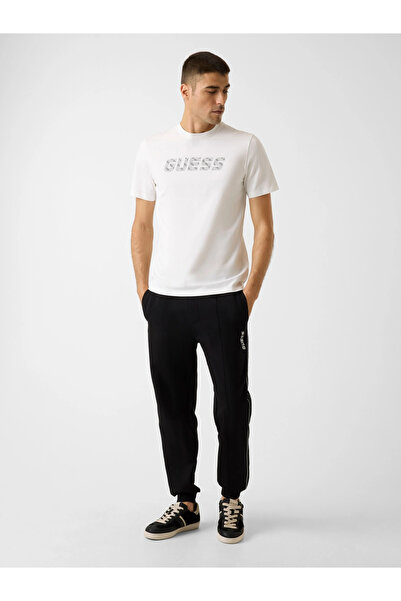 Guess Maska Crew Neck Short Sleeve Men's White T-Shirt Z6Ri15I3Z14-G018