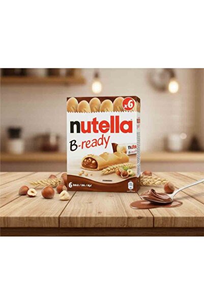Gayoor Nutella B-Ready T-6 132 Gr *10 Pack