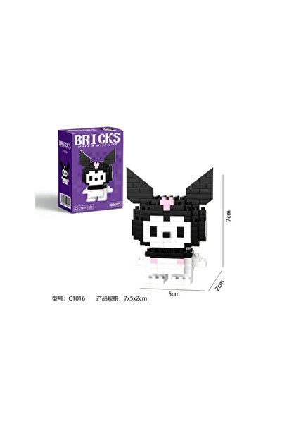 Bricks Kuromi Temalı Mini Figür Seti | Sevimli Blok Oyuncak