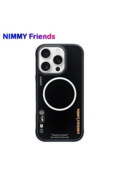 Nimmy iPhone 16 Uyumlu 3D Değiştirilebilir MagSafe Özellikli Protection Silik...