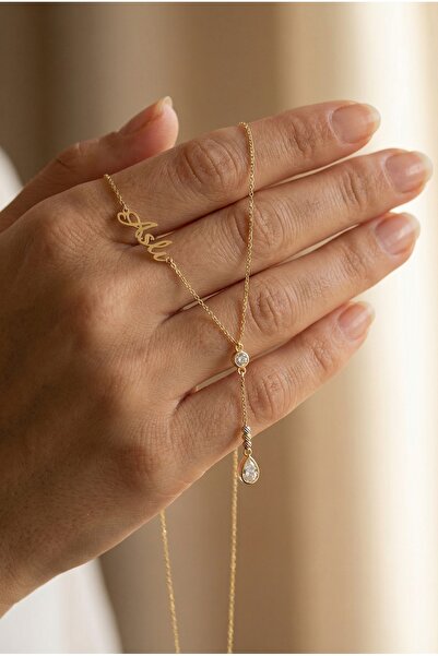 neshely jewelry 925 Ayar Gümüş Charmlı (Kolye Ucu) Kişiye Özel İsimli Doğum T...