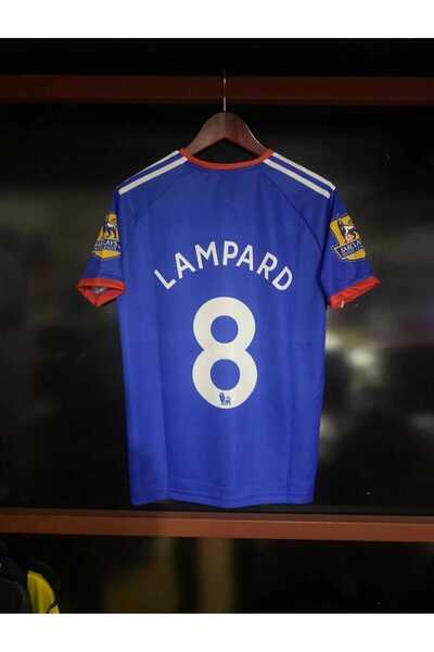 Lion Spor Frank Lampardd Legend Chelsea Blue Short Sleeve Color S Retro Jerse...