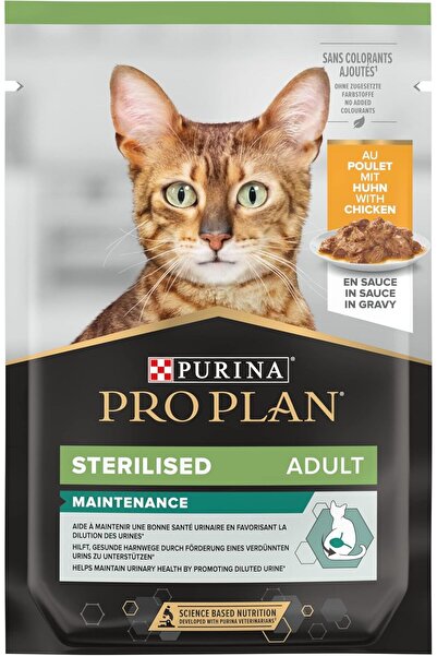 Purina One طعام القطط الرطب بورينا برو بلان بنكهة الدجاج - 85 غرام