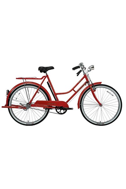 Bisan Roadstar Classic Lady 26 Jant 1x1 Vites 57 Kadro Bisiklet Kırmızı