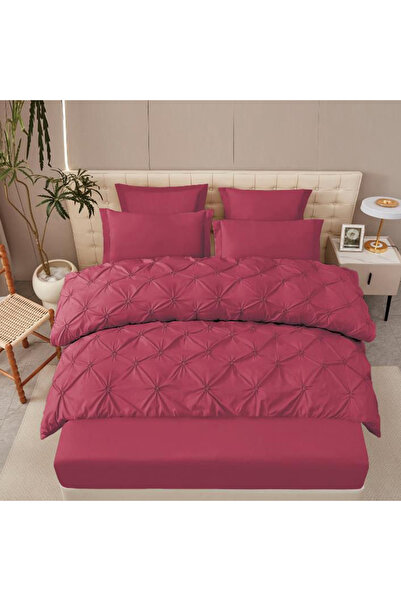 Pucioasa Bed linen with pleats for a double bed for 2 people Pucioasa, 4 piec...