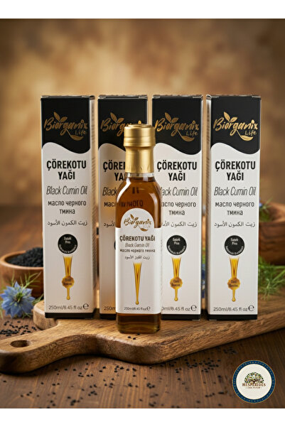 Biorganics Biorganix Life Çörek Otu Yağı 4Lü 4*250ML ( Soğuk Sıkım )