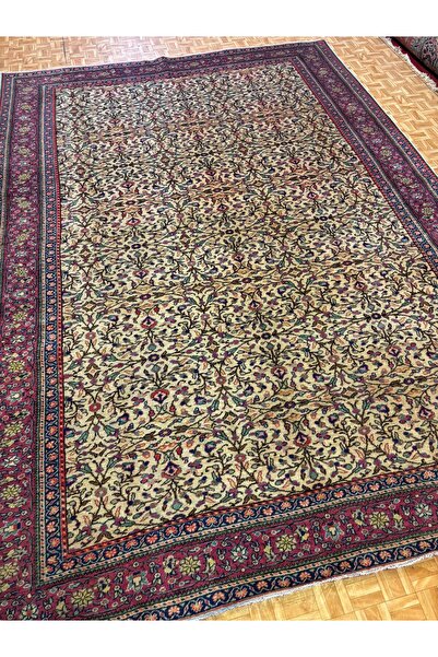 ŞIK VE MUTLU Kayseri Bünyan Manchester Yünü El Dokuma Halısı 279 x 197 Cm