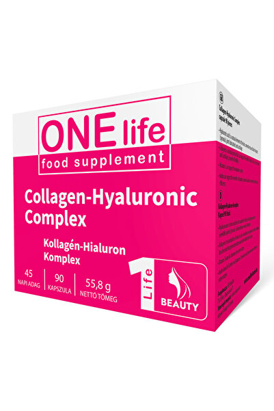 OneLife Capsule cu colagen si acid hialuronic One Life 90 buc