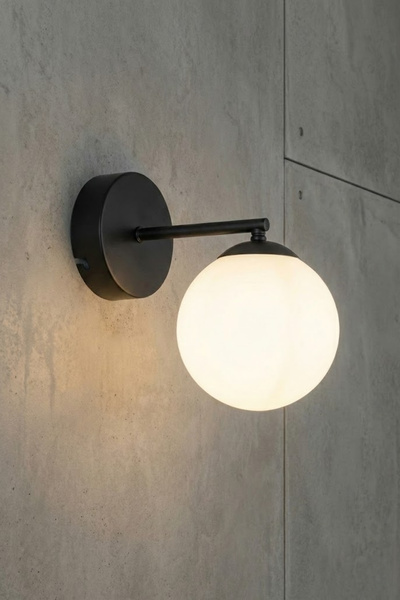 RONİSU AYDINLATMA Lumexo Tekli Aplik - Yatak Odası, Banyo Uyumlu Duvar Aplik