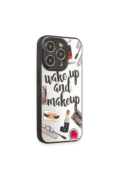 NewFace iPhone 12 Pro Case Mirror Patterned Cover - Mirror - 3