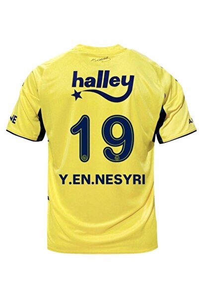 Lion Spor Fe.Ner.Bah'Ye \\ 2026 # Y.En.Nesyri #   Number 19 Away Yellow Adult...