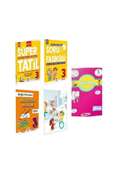 MODEL EĞİTİM YAYINCILIK 3. Sınıf Süper Yarıyıl Tatil Kitabı Ve Okuma Anlama