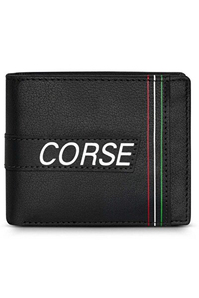 Ducati Corse Stile Black Leather Wallet for Men