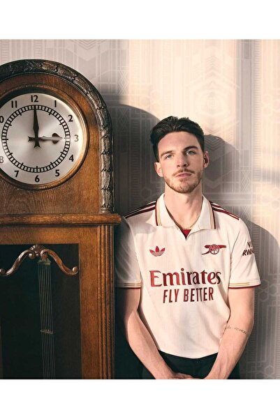 Lion Spor قميص أرسنال للموسم الجديد 2025/26، قميص ديكلان رايس رقم 41 للمباريا...